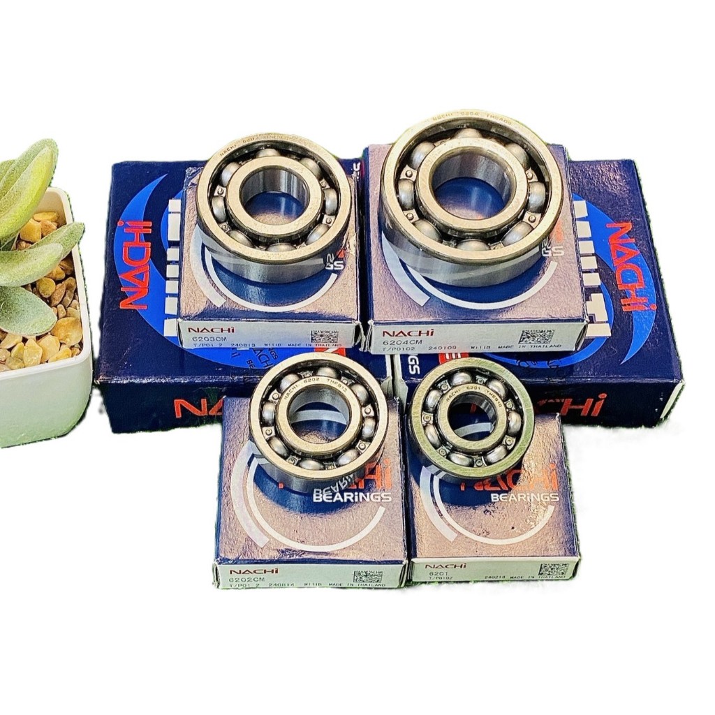 (ราคาต่อชุด) ชุดลูกปืนเครื่อง Sonic 125,CBR 150 ( ปี 2000-2007 ) ลูกปืนในเครื่อง ลูกปืนล้อ