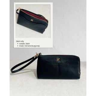 (large size)CHNiiNiN - Daily zip around wallet กระเป๋าสตางค์หนังวัวแท้ทั้งใบ สีtwo tone หนังวัวแท้ทั้งด้านในและด้านนอก