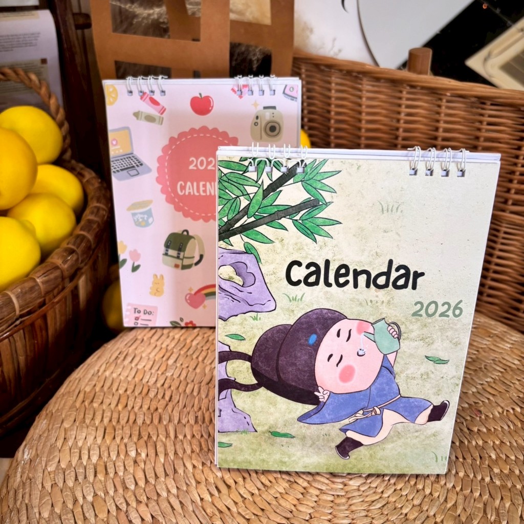 [พร้อมส่ง] ปีใหม่ 🌸 ปฏิทิน  4x6/8x6 2569/2026 Calendar/Diary/Planner 🌸