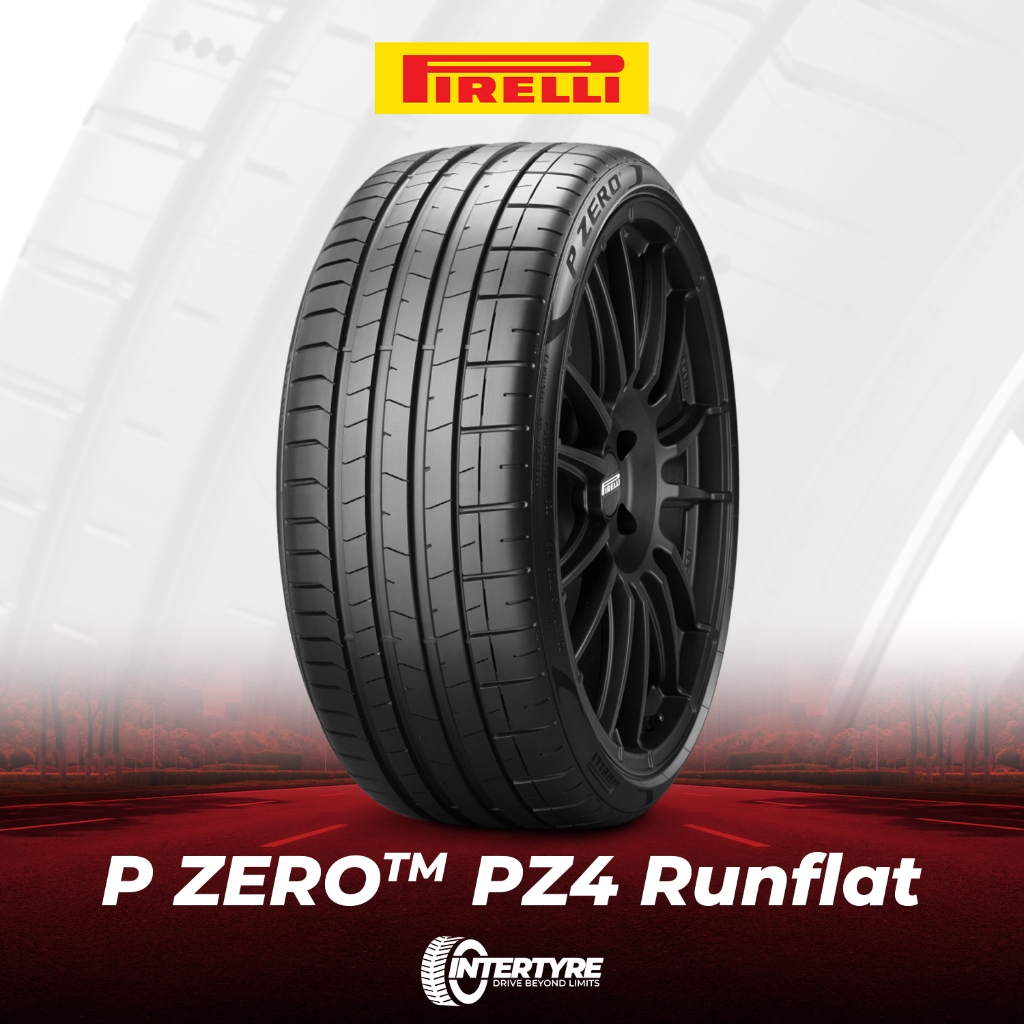 PIRELLI ยางรถยนต์ ขอบ 18-22 รุ่น P-ZERO PZ4 Runflat  (1 เส้น) (สอบถามสต็อกก่อนสั่งซื้อ)