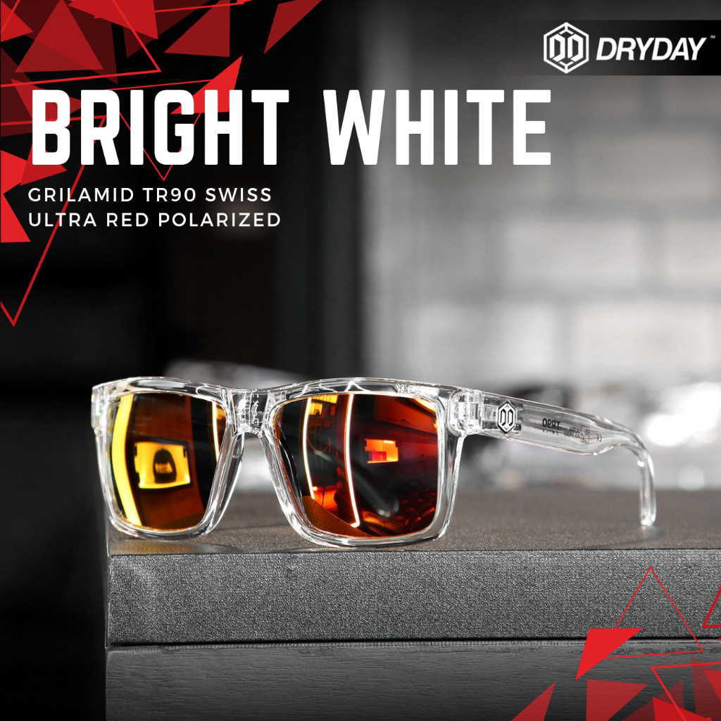 DRYDAY - BRIGHT WHITE - RED POLA