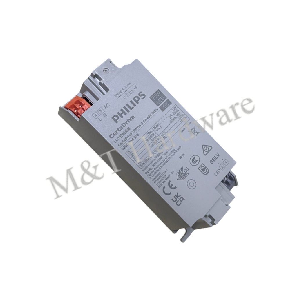 PHILIPS ฟิลิปส์ ไดร์เวอร์ LED DRIVER # CertaDrive 25W/m 0.6A 42V/230V G3