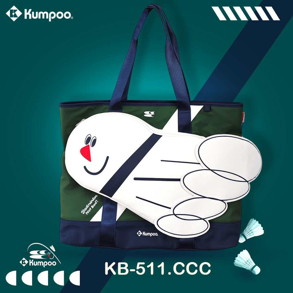 ส่งจากไทย🇹🇭 ของแท้💯% กระเป๋าแบดมินต้นสะพายข้าง Kumpoo x CryingCenter รุ่น KB-511.CCC