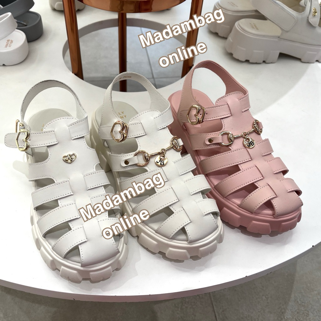 JELLYBUNNY Teena Ema Jayden Shoe เจลลี่บันนี่ รองเท้ายาง PVC ส้นหนา