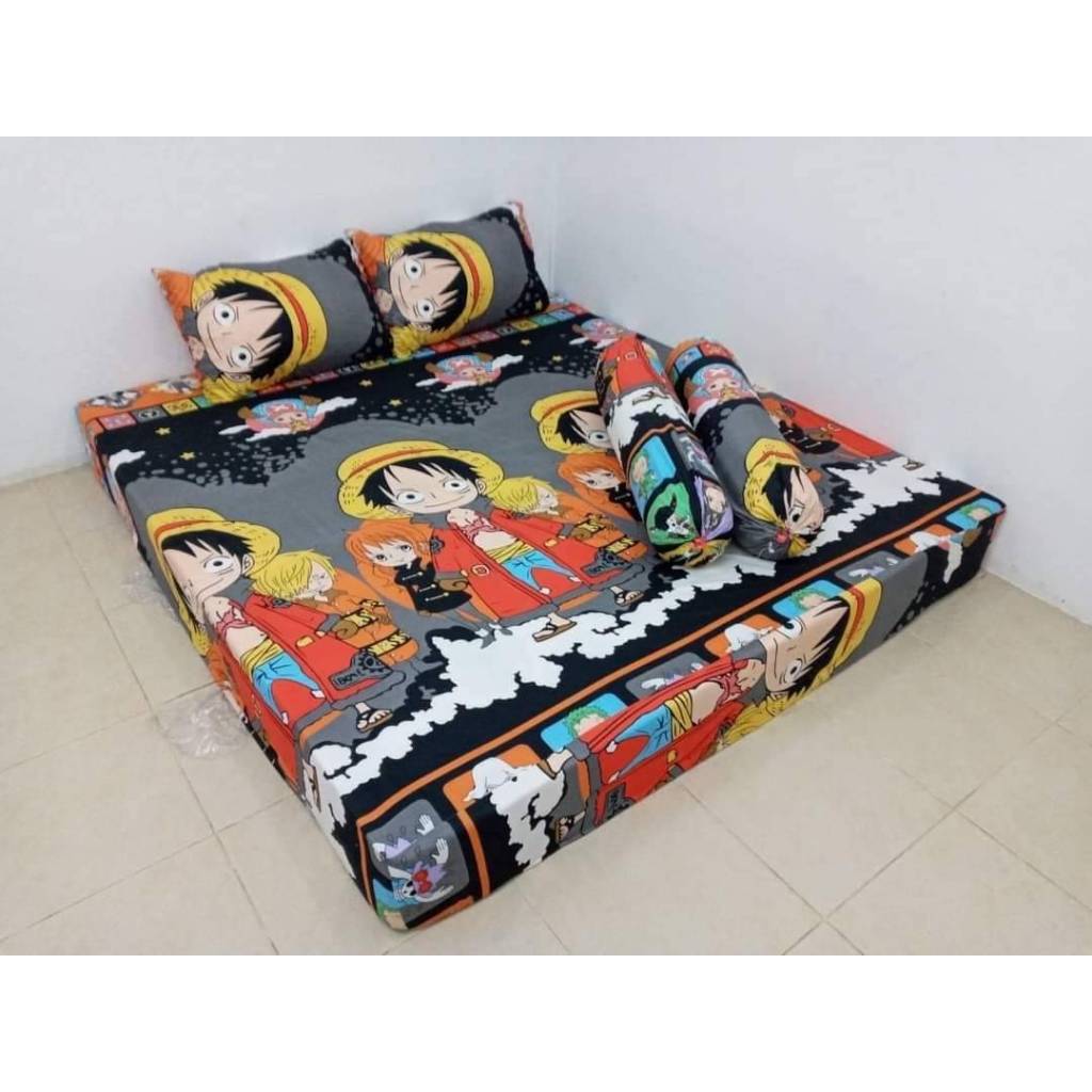 ผ้าปูที่นอน (เฉพาะผ้าปู1ผืน) ขนาด 3.5/5และ 6 ฟุต เนื้อผ้าคอดตอน สีไม่ตก มียางรัมุม 4 ด้าน ราคาโรงงาน