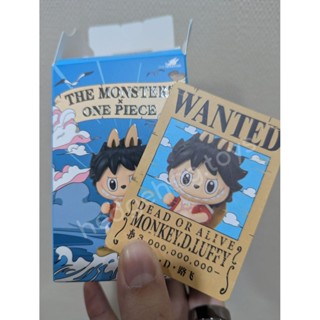 พร้อมส่ง กล่องสุ่ม Pop Mart The Monster x One Piece ของใหม่