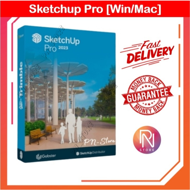 Sketchup Pro 2026 + ฟรี V-Ray 7 โปรแกรมออกแบบบ้านสำหรับ Windows x64 และ Mac