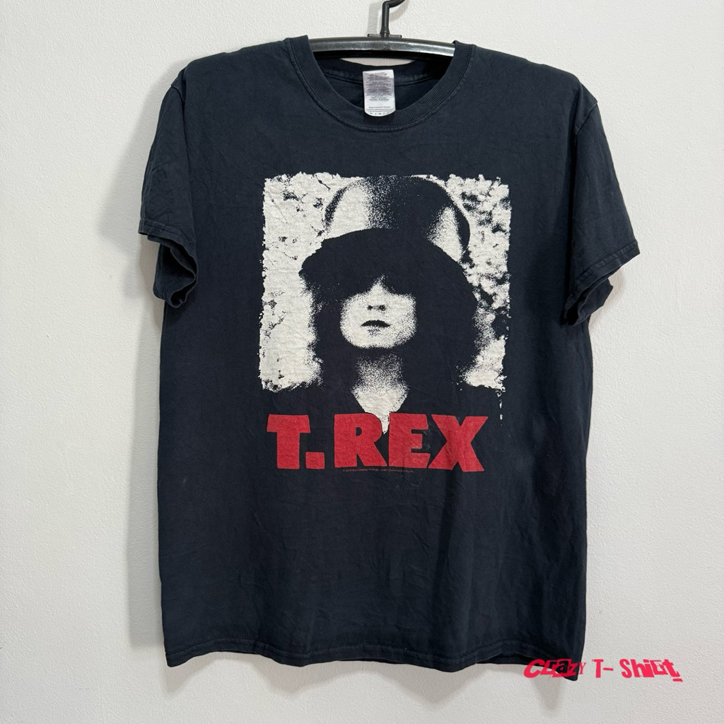 เสื้อวง T-Rex • Marc Bolan ปกอัลบั้ม Slider แกลมร็อคยุค 60‘s แท้จากกระสอบมือสอง