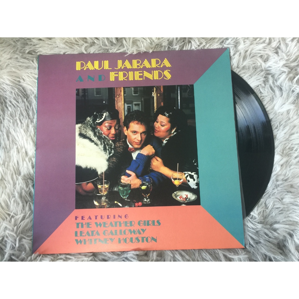 Paul Jabara And Friends  ขนาด 12 นิ้ว LP  A196