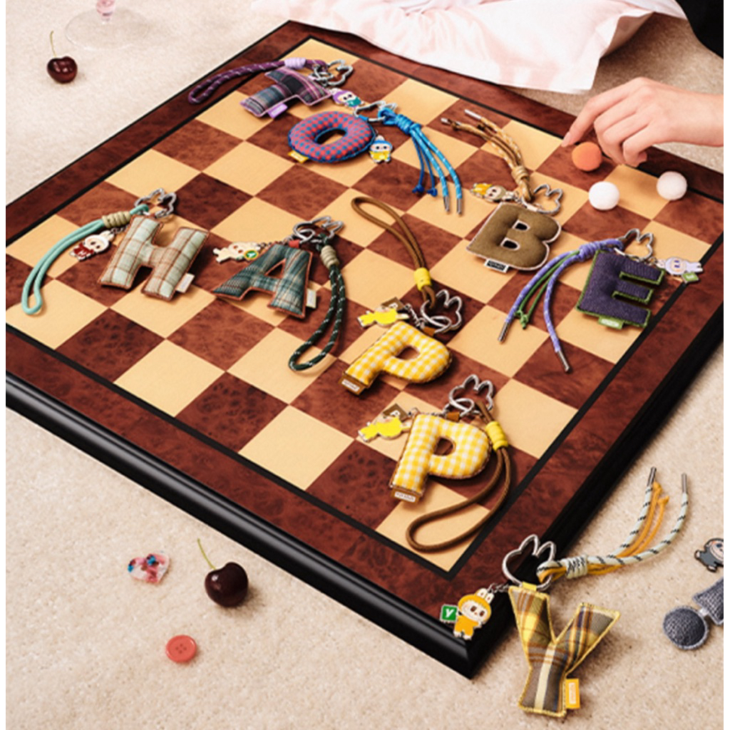 PM LABUBU The monsters pin for love serie- letter pendant