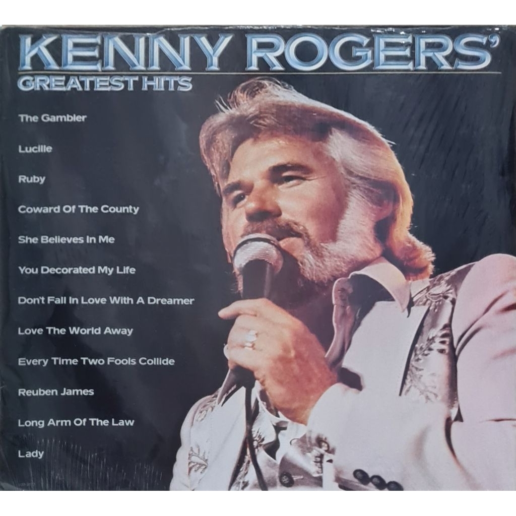 แผ่นเสียง Kenny Rogers "US Press"