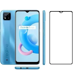 ฟิล์มกระจกนิรภัย สำหรับOppo Realme C11 C12 C15 C17 C20 C21 C21Y C25Y C33 C30 C30S C1 C2 C3 Realme 5 5s 5i 6i 7i 9iเต็มจอ