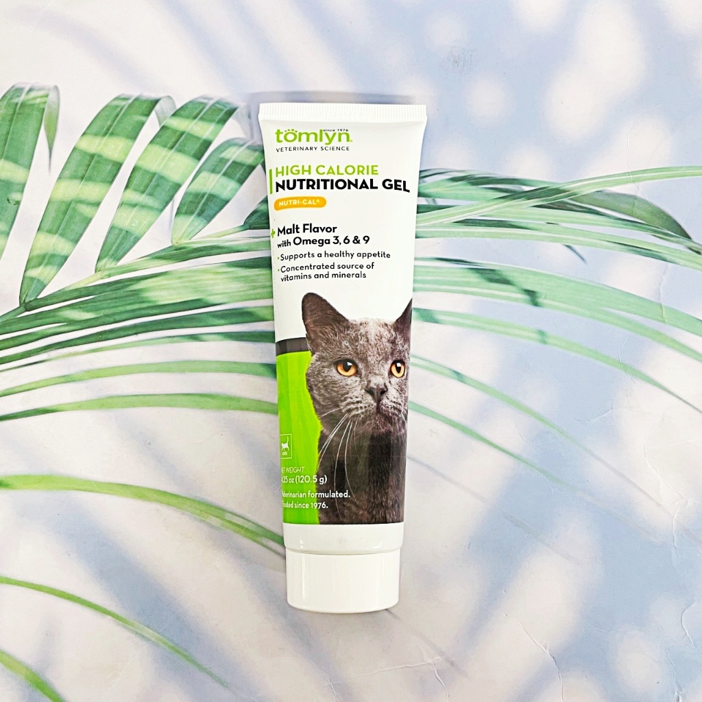 เจลอาหารแมว เพิ่มน้ำหนัก พลังงานสูง High Calorie Nutritional Gel for Cats 120.5 g (Tomlyn®)