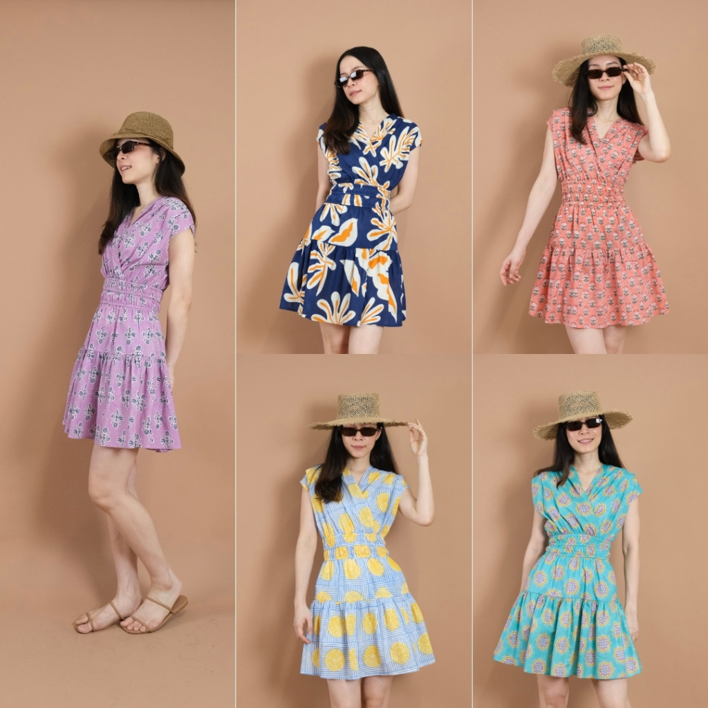 Chuenmuen Mini Dress (Indian Cotton)