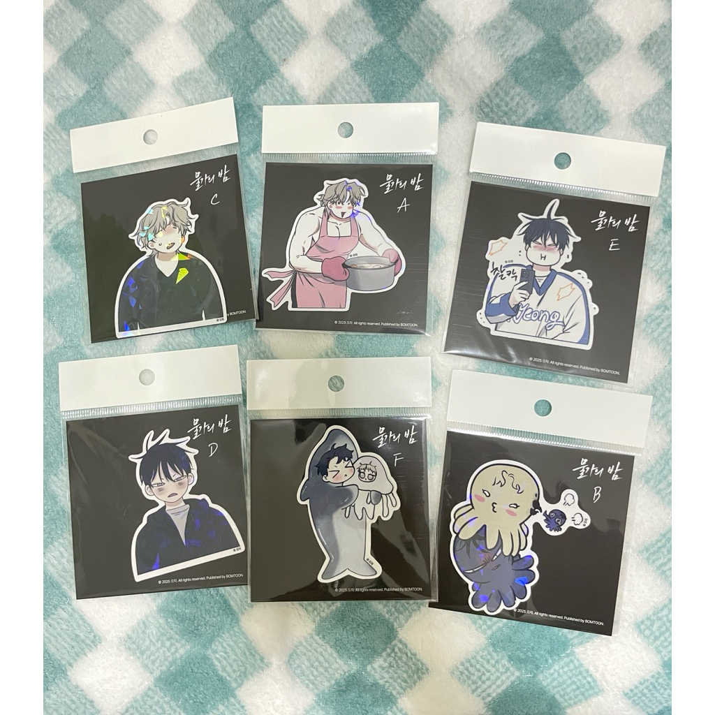 สติ๊กเกอร์ มันฮวา ทะเลรัตติกาล ✅พร้อมส่งในไทย