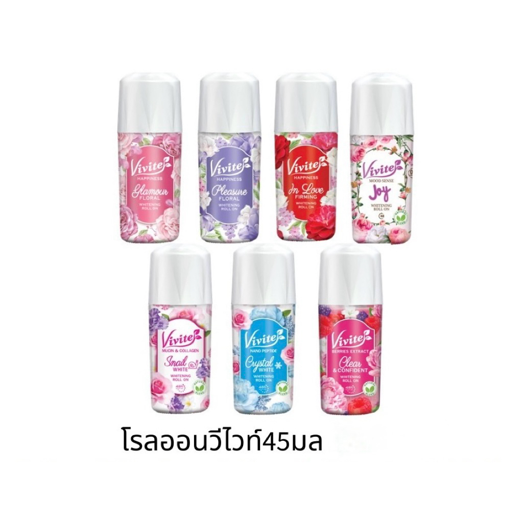 ยกแพ็ค 3 ชิ้น Vivite Deo Roll on ขนาด 40-45 ml （3Pcs Per Pack) รูปที่ 3