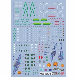 HG GFreD Gundam EVO Decal