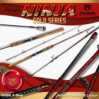A02 คันเบ็ด Pioneer NINJA GOLD POWER (New Serie)