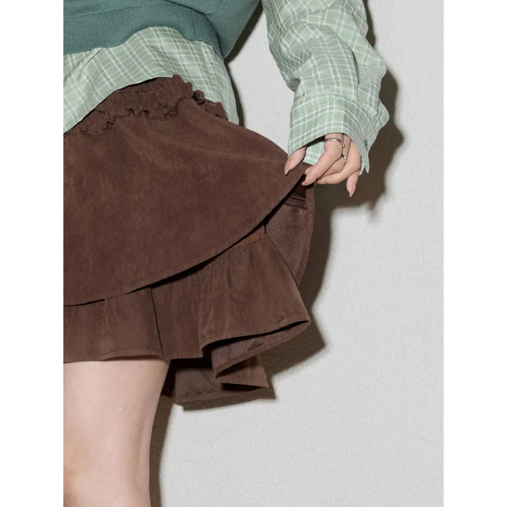 [พรีออเดอร์] ❤KUOSE : Layered Mini Skirt❤