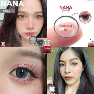 แฟชั่น สายตา 50-1000 บิ๊กอาย Nana Lovely ท ต คอนแทคเลนส์ แบบรายเดือน "สินค้าถ่ายจากเลนส์จริง "