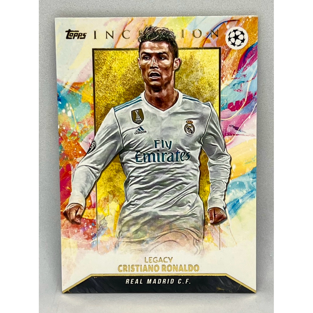 การ์ดฟุตบอล Topps Inception 2023 - 2024 Cristiano Ronaldo Base