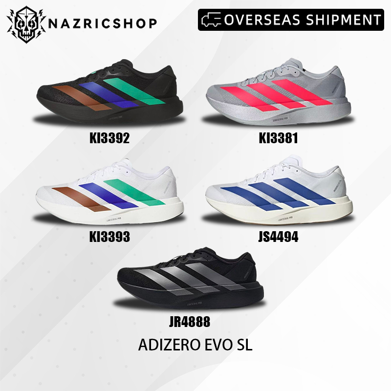 （ของแท้100% ）Adidas Adizero Evo SL KI3392/KI3393 รองเท้ากีฬา รองเท้าวิ่งระ