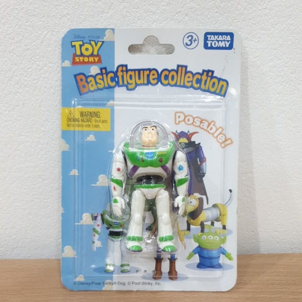 Disney Pixar Toy Story Basic Figure Collection Buzz / Rex บัซ เร็กซ์ Takara Tomy ราคา ถูกที่สุด ดีลบีเคเค แกลเลอรีภาพที่ 2