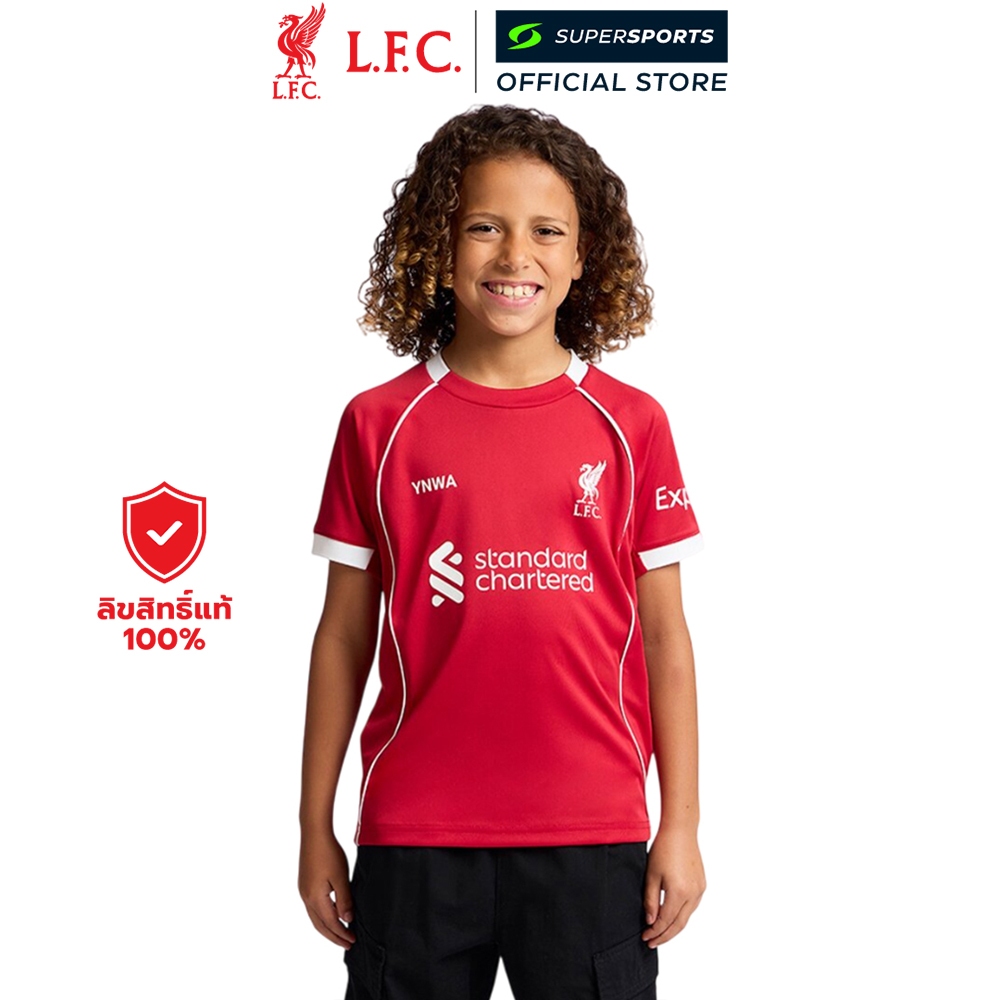 LFC เสื้อเชียร์เด็กทีมลิเวอร์พูล ชุดเหย้า Home Fan Jersey 2025/26
