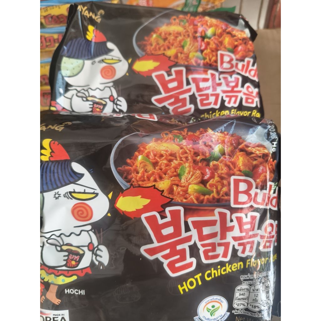 samyang buldak hot chicken ramen รสไก่ สูตรเผ็ด
