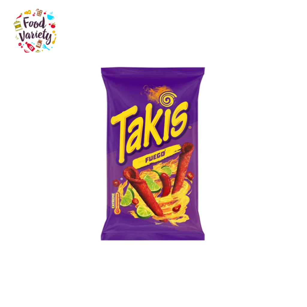 [BestBefore-27Sep2025] Takis Fuego Seasoned Chilli Corn Snack 100g