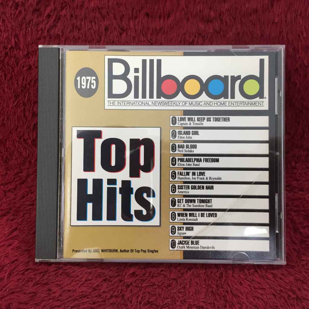 CD Billboard Top Hits - 1975 สภาพตามรูปปก DA102-157