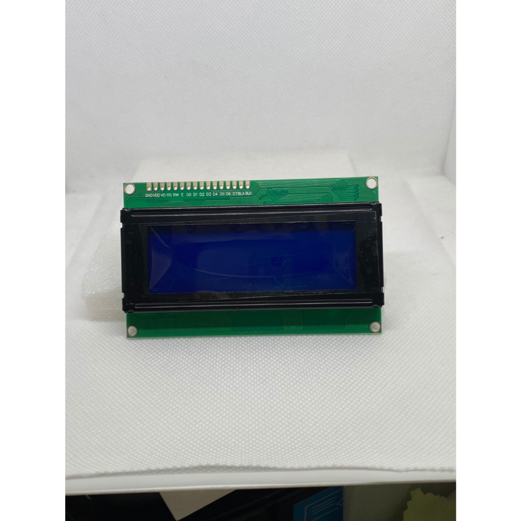 หน้าจอแดงผล  LCD 2004  LCD Blue  Module 20x4 LCD Blue