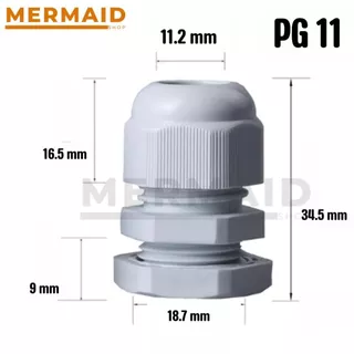 [ 1 ชิ้น ] เคเบิลแกลน Cable Glands PG7,PG9,PG11,PG13.5,PG16,PG21 สินค้าในไทย มีของพร้อมส่ง