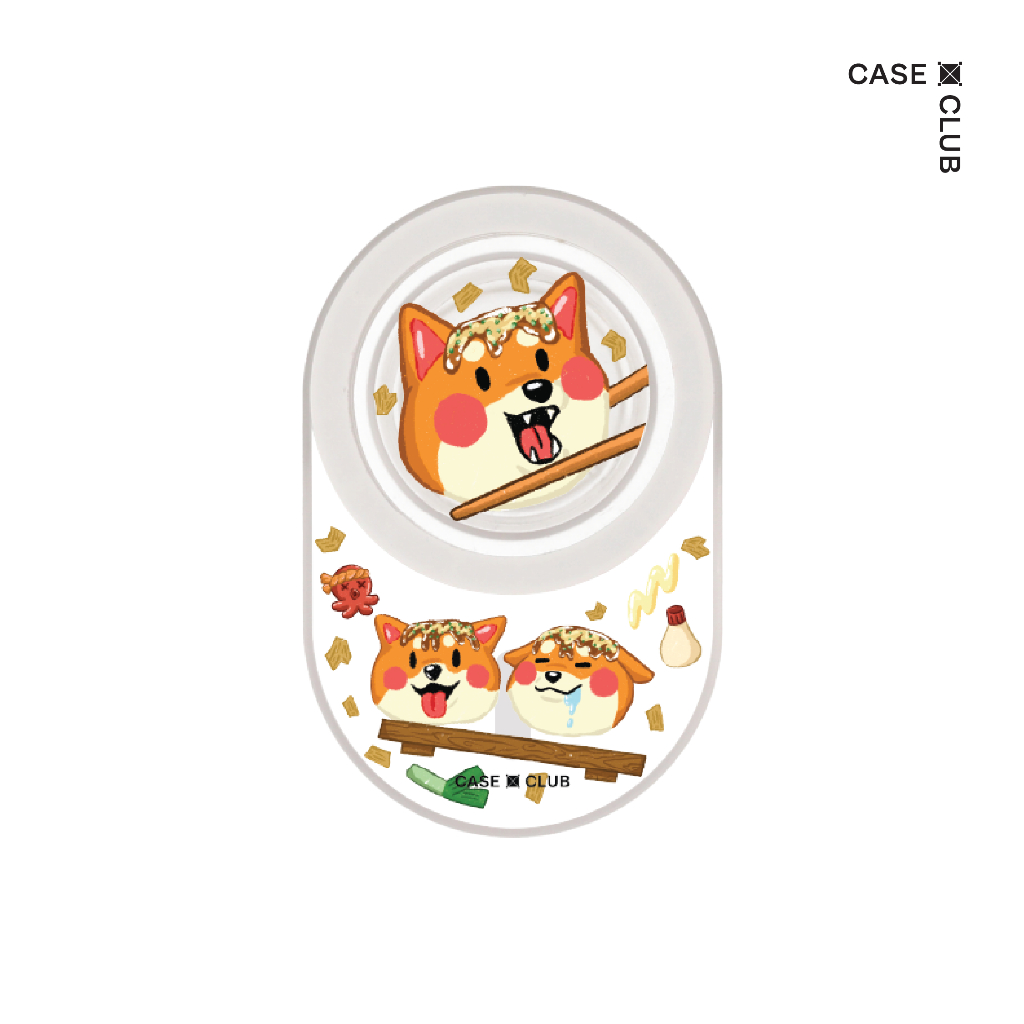 CaseClub Griptok กิฟต๊อก ลาย Shiba Taco