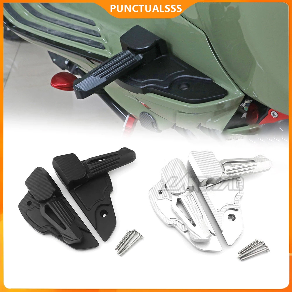 พักเท้า​ แต่ง 1 คู่ สำหรับ VESPA Sprint Primavera 150 2024 2025 Tech my24 Sprint125