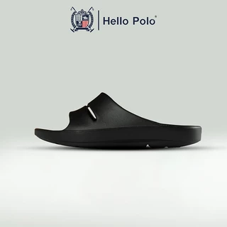 Hello Poloรองเท้าแฟชั่นลําลอง รองเท้าสุขภาพ ชาย นุ่มใส่สบาย กันน้ำ กันลื่น น้ำหนักเบา สลิปเปอร์นุ่มๆ สไตล์ทันสมัยHP8001