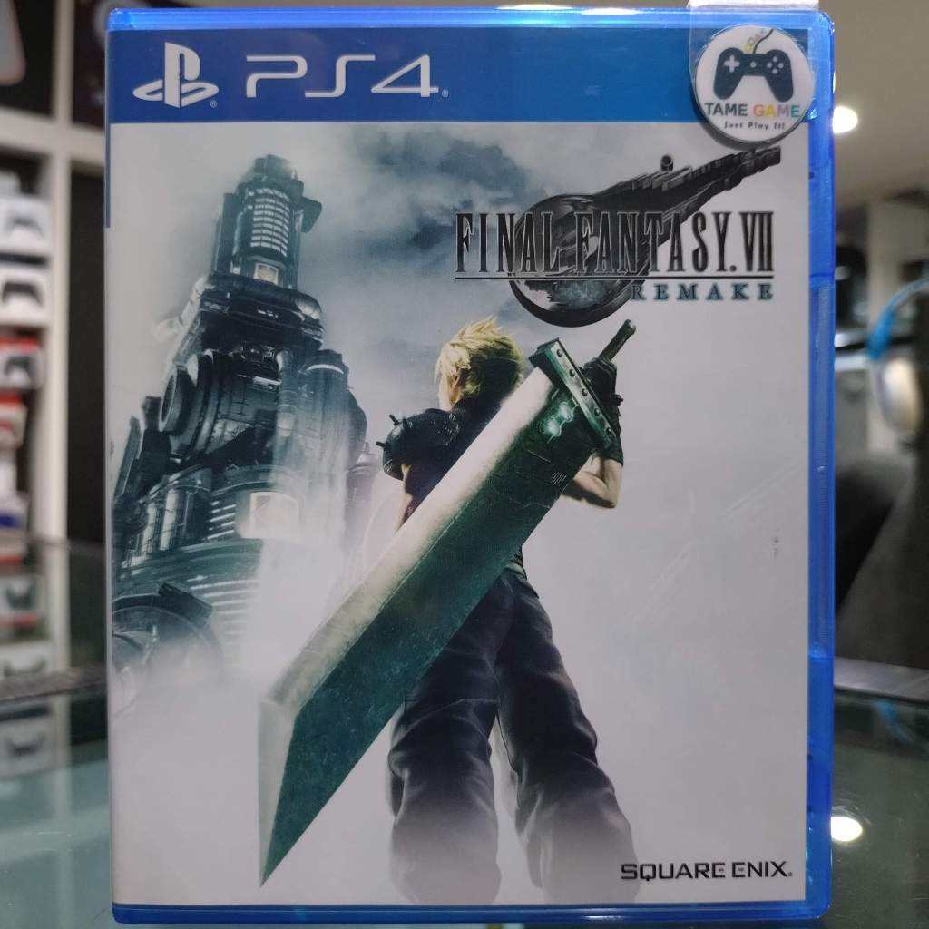 (ภาษาอังกฤษ) มือ2 Final Fantasy VII Remake PS4 มือสอง (เล่นกับ PS5 ได้ FF7 Final7 Final Fantasy 7)