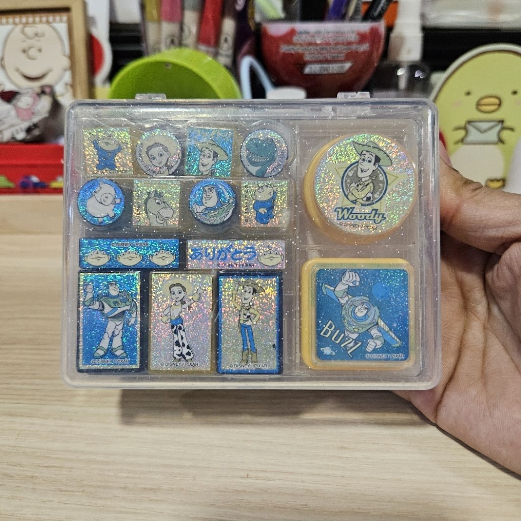Toys Story Stamp ตราปั้ม​ Toys Story ลิขสิทธิ์​แท้​จาก​ญี่ปุ่น​
