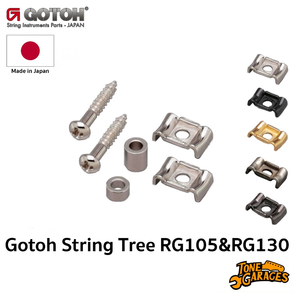 Gotoh String Tree / Retainer ปีกแมลงวัน RG105 & RG130 Set ของแท้ Made in Japan