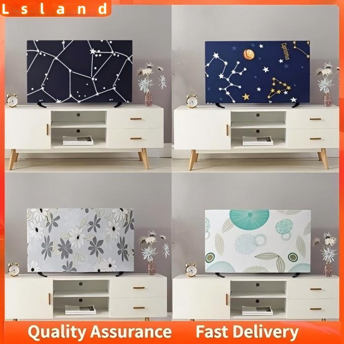 ผ้าคลุมทีวีแบบยืดหยุ่นกันฝุ่น ขนาด 19/32 นิ้ว 40 นิ้ว 42 นิ้ว 43 นิ้ว 50 นิ้ว 55 นิ้ว 65 นิ้ว สำหรับแขวนทีวี