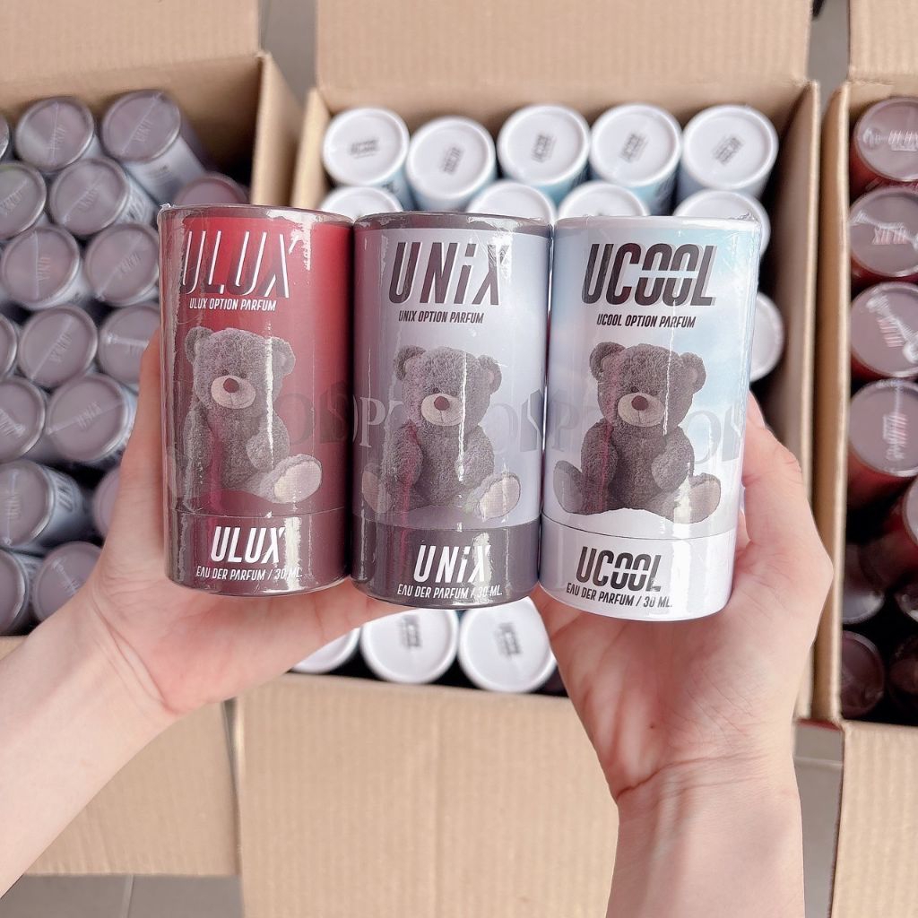 [collection ใหม่ ลุ้นรางวัล] น้ำหอมหมีOption มี3กลิ่น3สไตล์ ขนาด30ml.
