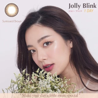 คอนแทคเลนส์รายวัน Jolly Blink (สี Sunkissed, Moony, Earth Grey)-Instant Delivery