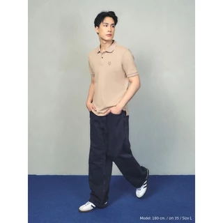 MeMo™ | Polo | เสื้อโปโลเมโม่ Basic ปกเรียบ ปักโลโก้ (New Iconic) ผ้า Pique นุ่ม ทรงสวย ใส่สบาย