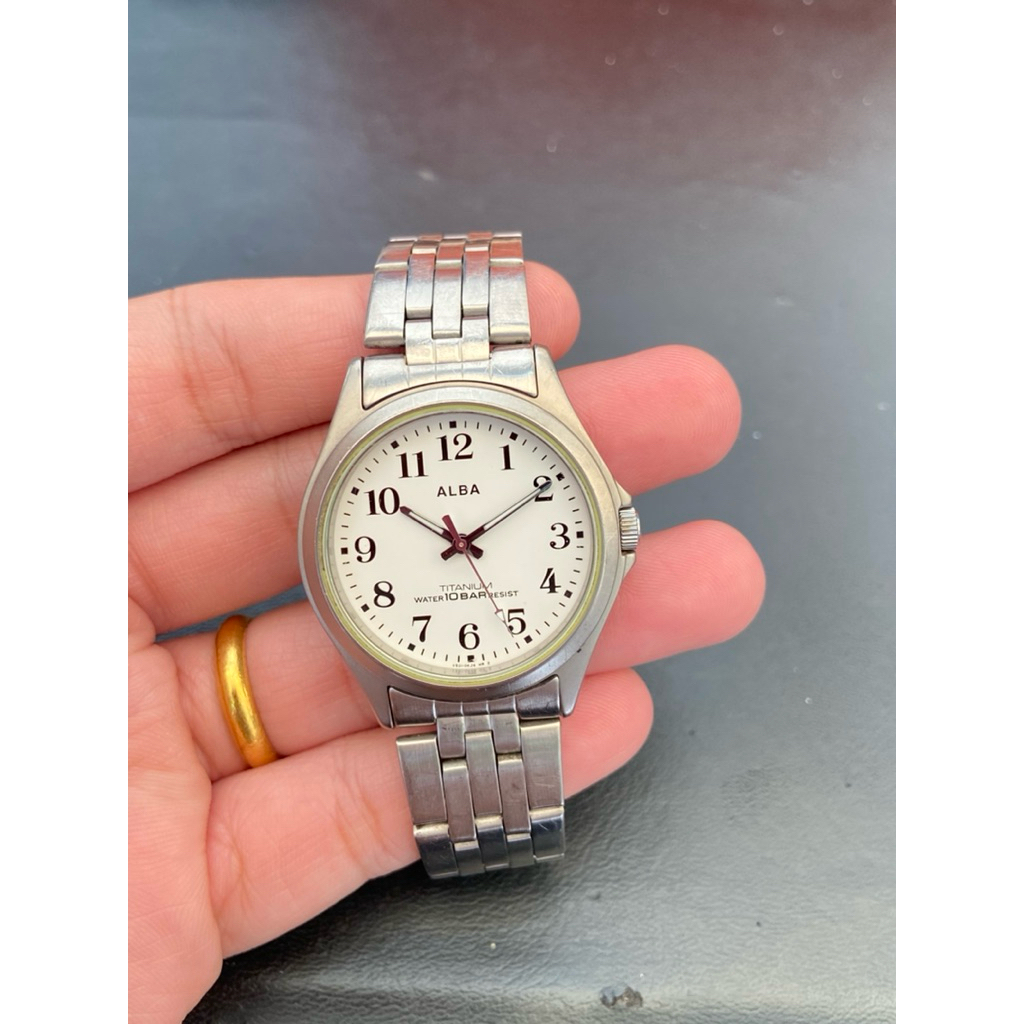 ALBA TITANIUM ของแท้ มือสอง สภาพดี