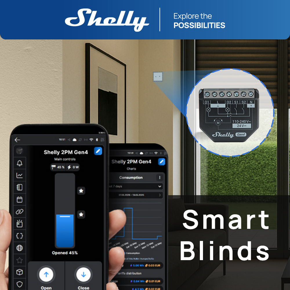 Shelly 2PM Gen4 Matt