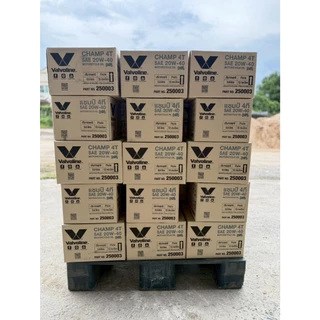 [ยกลัง] น้ำมันเครื่องมอเตอร์ไซค์ Vavoline Champ 4T #20W40 0.8 ลิตร (วาโวลีน แชมป์เทา) พร้อมส่ง