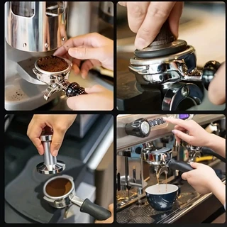 【พร้อมส่งทันที】อุปกรณ์ด้ามชงกาแฟ หัวชงกาแฟ Bottomless Portafilter stainless 304 /ถ้วยใส่กาแฟ 18-20กรัม