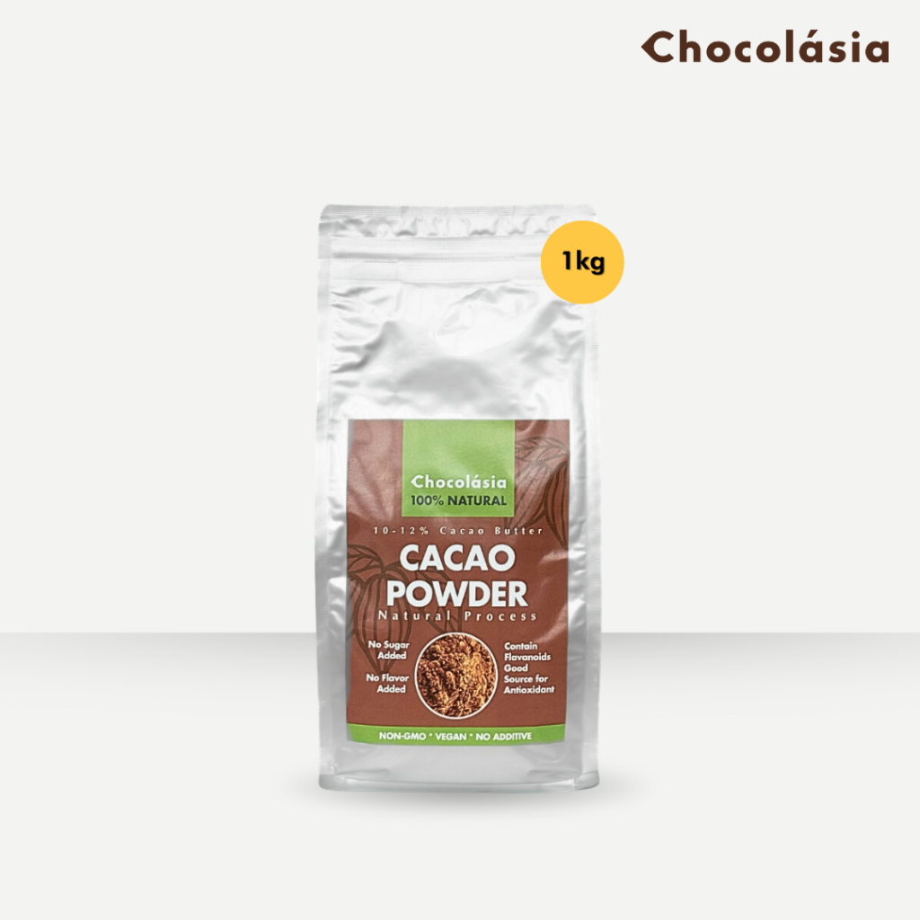 Cacao Powder (NATURAL PROCESS) หรือผงคาเคาแท้ 100% ผลิตด้วยกระบวนการสกัดเย็น รูปที่ 6