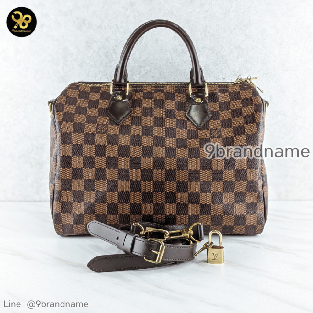 Louis Vuitton Speedy 30 Bandouliere Damier มือสอง ก่อนสั่งซื้อทักแชทก่อนนะคะ