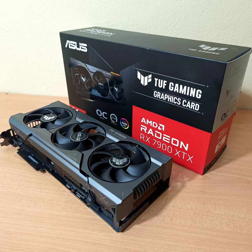 RX 7900 XTX ASUS TUF GAMING OC EDITION 24GB GDDR6 สินค้ามือสอง